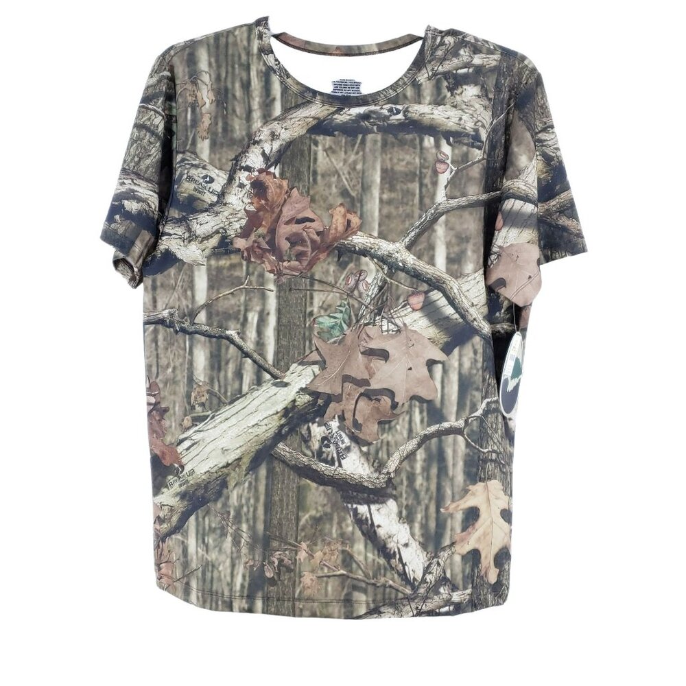 Mossy Oak TShirt Men's Size Large Break Up Camouflage